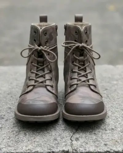 Botas de niña camufladas colloky - miniatura 3