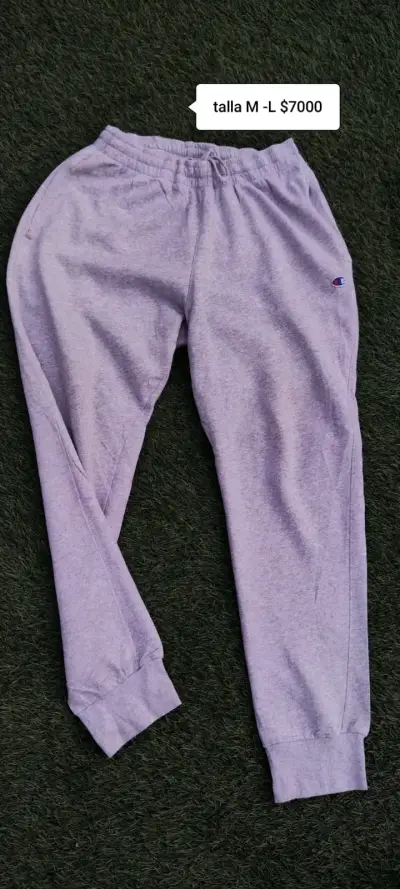 Pantalones deportivos Champion gris talla M-L - miniatura 1