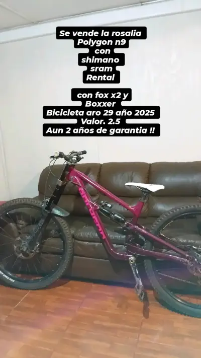 Bicicleta Polygon N9 aro 29 con garantía - miniatura 1