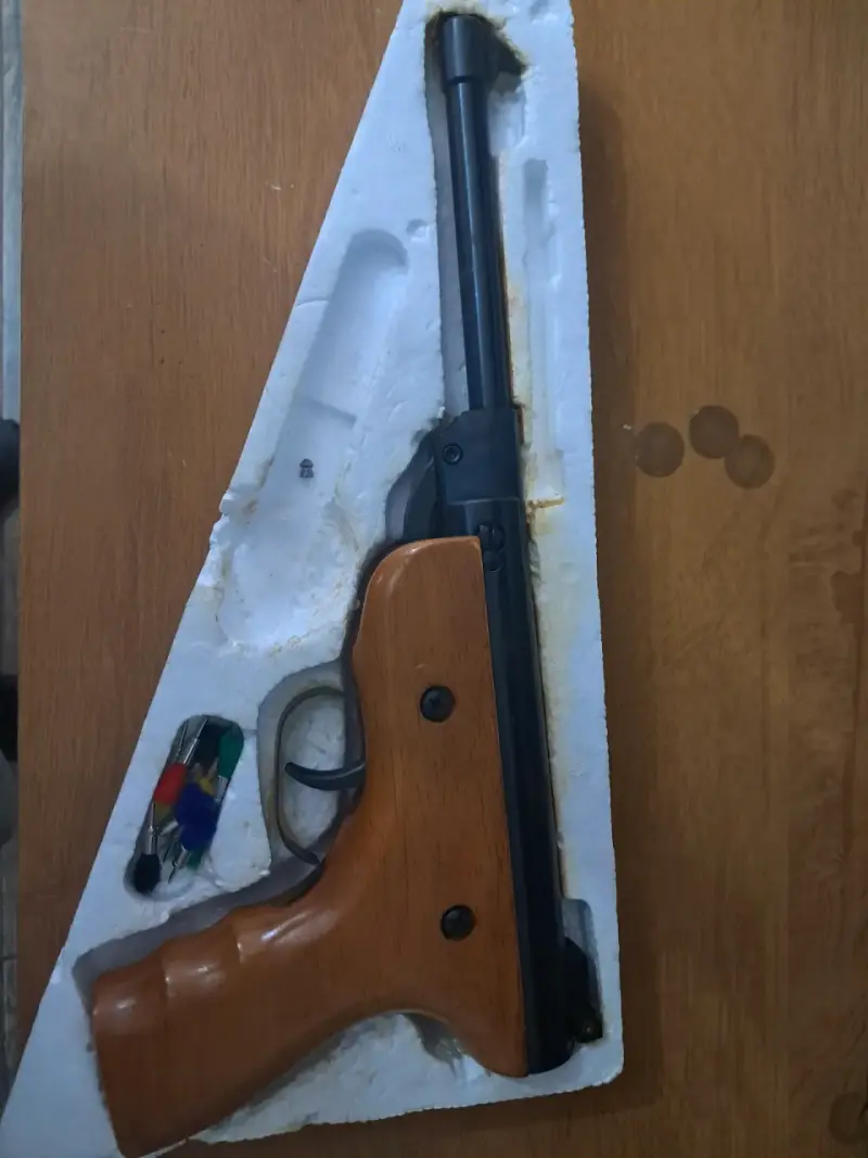Pistola de aire comprimido con dardos - 3