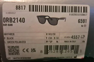 Lentes de sol Ray-Ban Wayfarer polarizadas - miniatura 4