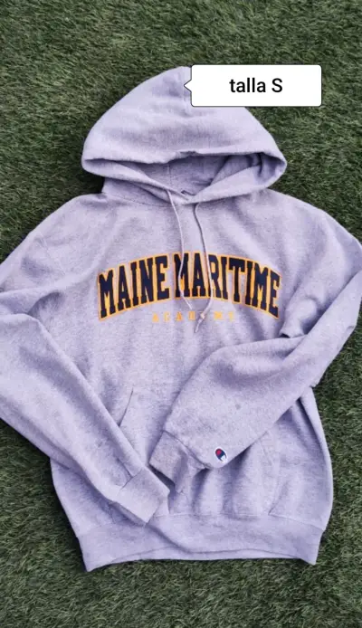Polerón gris Maine Maritime talla S - miniatura 1