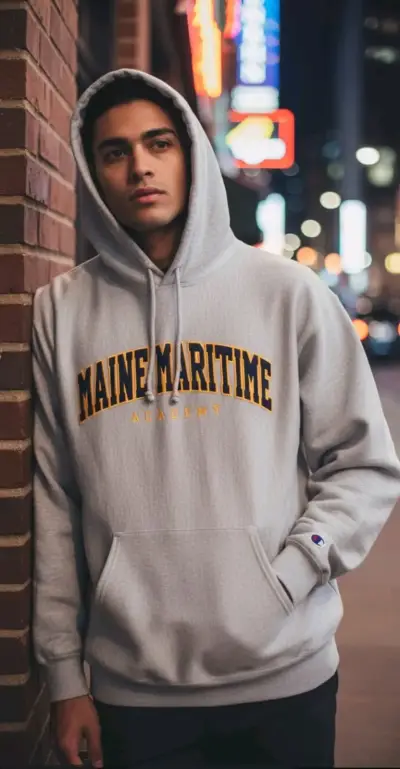Polerón gris Maine Maritime talla S - miniatura 2