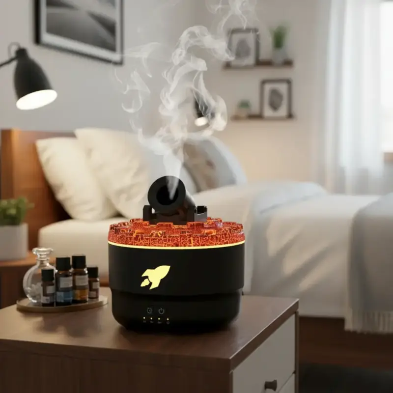 Humidificador difusor diseño cañón aros de vapor - 3