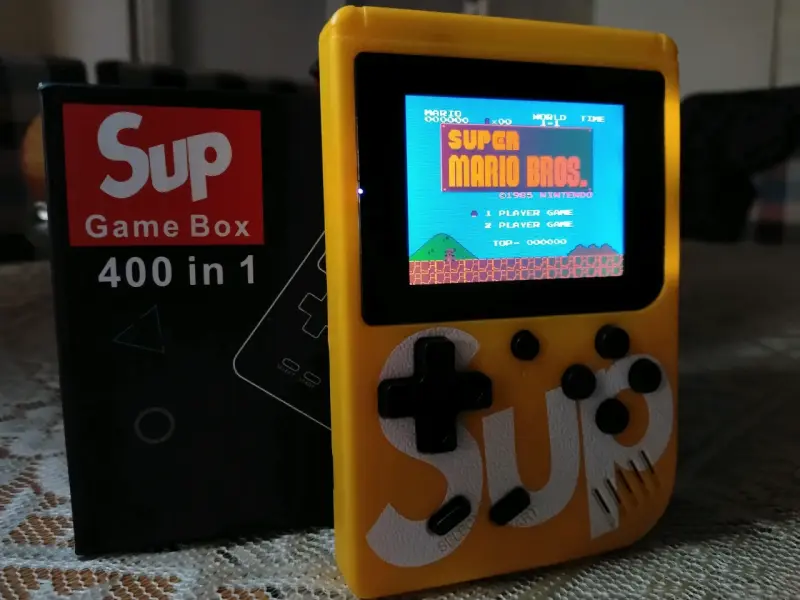 Consola portátil Sup Game Box 400 en 1 - 4