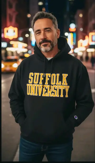 Polerón negro Suffolk University talla S - miniatura 2