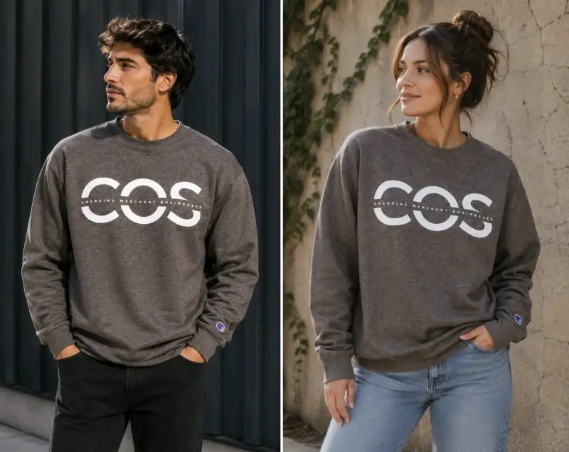 Polerón gris COS talla S-M - 2