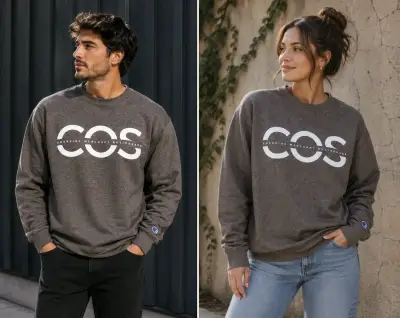 Polerón gris COS talla S-M - miniatura 2
