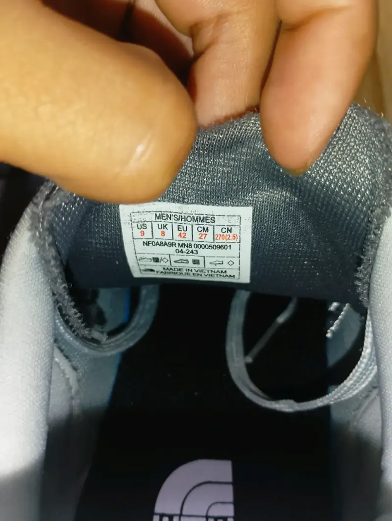 Zapatillas grises The North Face deportivas - 6