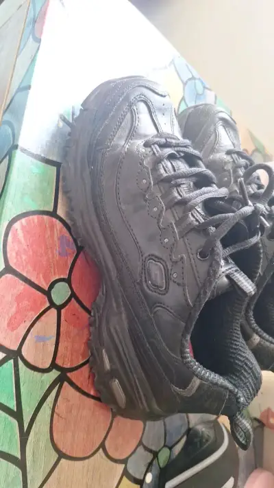 Zapatillas escolares negras para mujer - miniatura 2