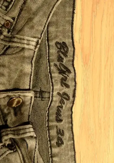 Jeans grises de mezclilla - miniatura 3