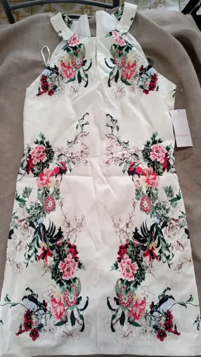 Vestido floral sin mangas Camaïeu - miniatura 1