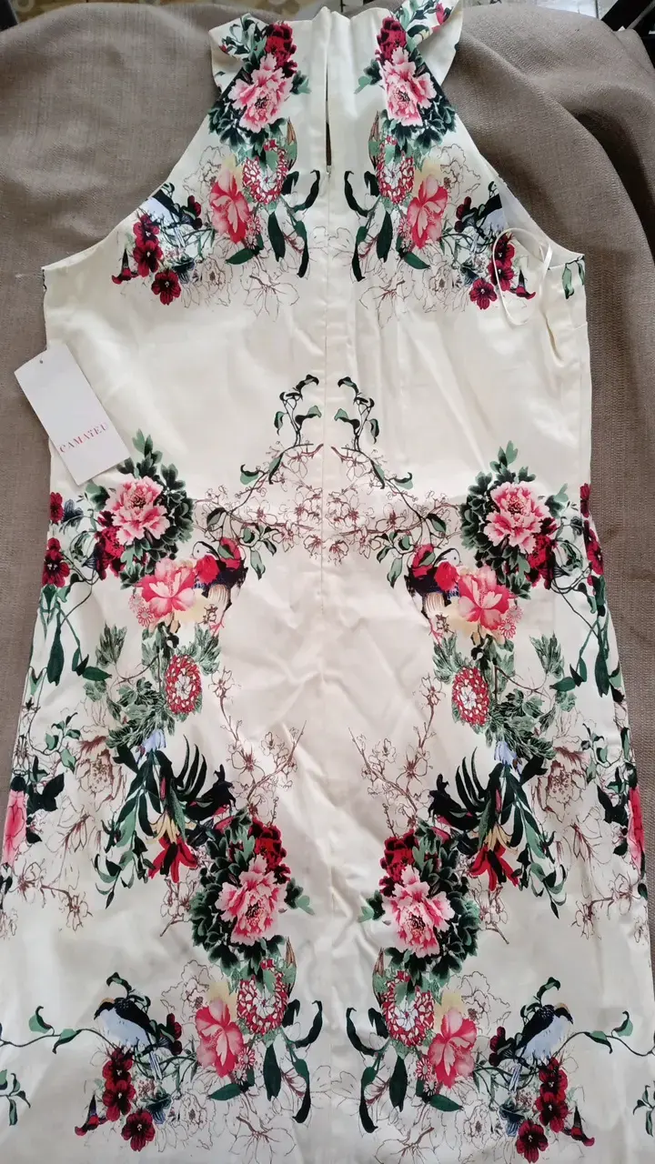 Vestido floral sin mangas Camaïeu - 2