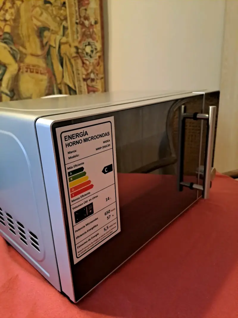 Horno microondas Midea espejo 20 litros - 2