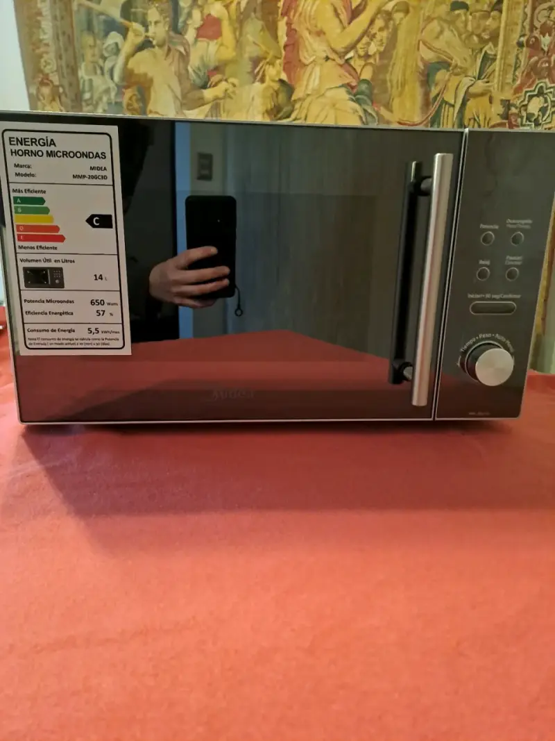 Horno microondas Midea espejo 20 litros - 3