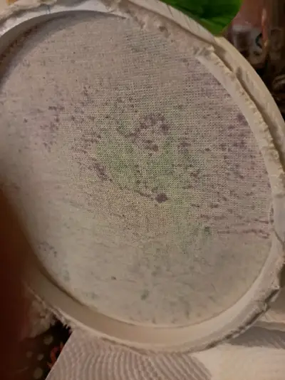 PINTADO decorativo pintado a mano con paisaje - miniatura 5