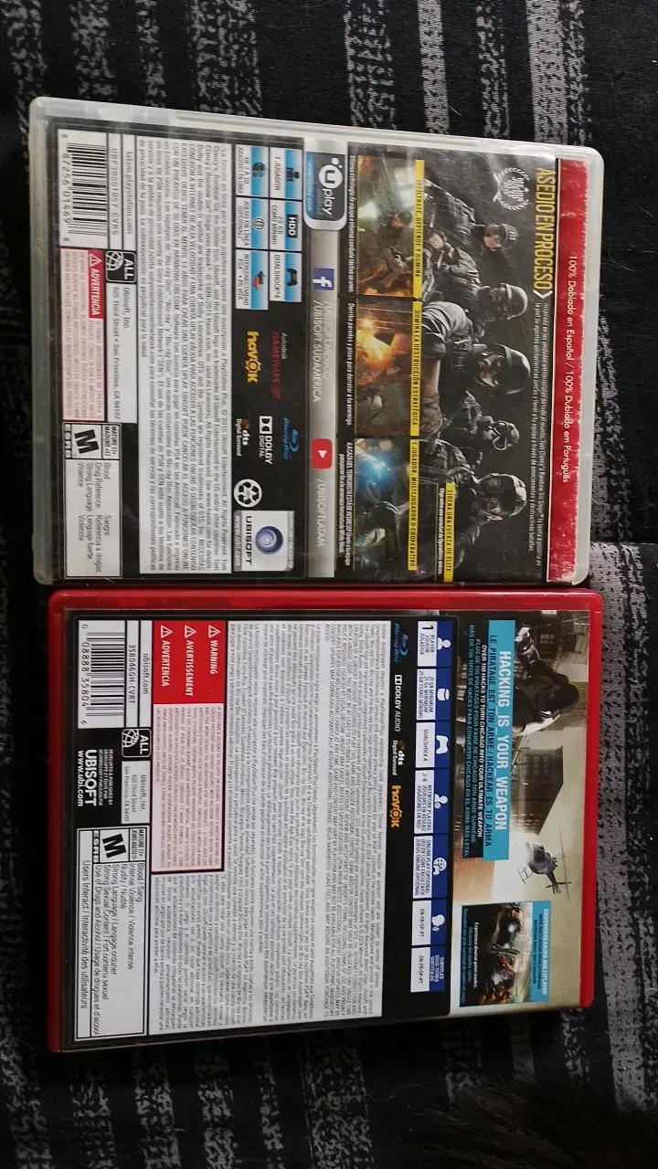 Juegos PS4 Rainbow Six Siege y Watch Dogs - 2