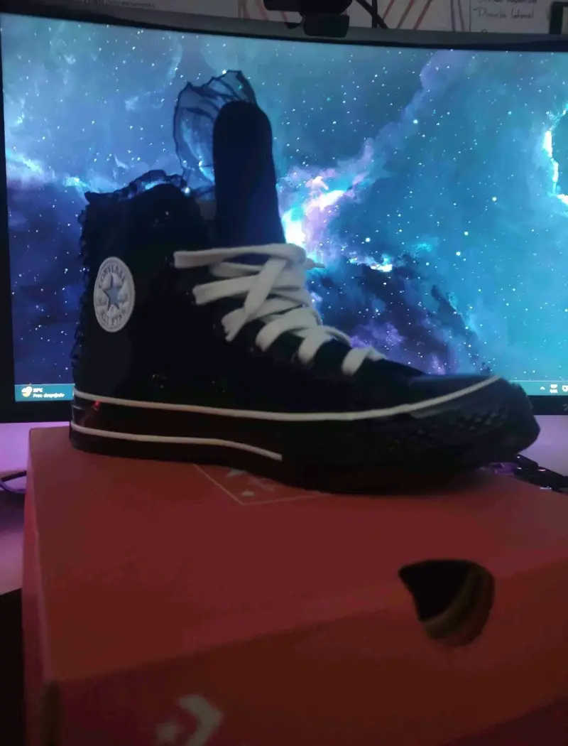 Zapatillas Negras Converse Chuck Originales - 2