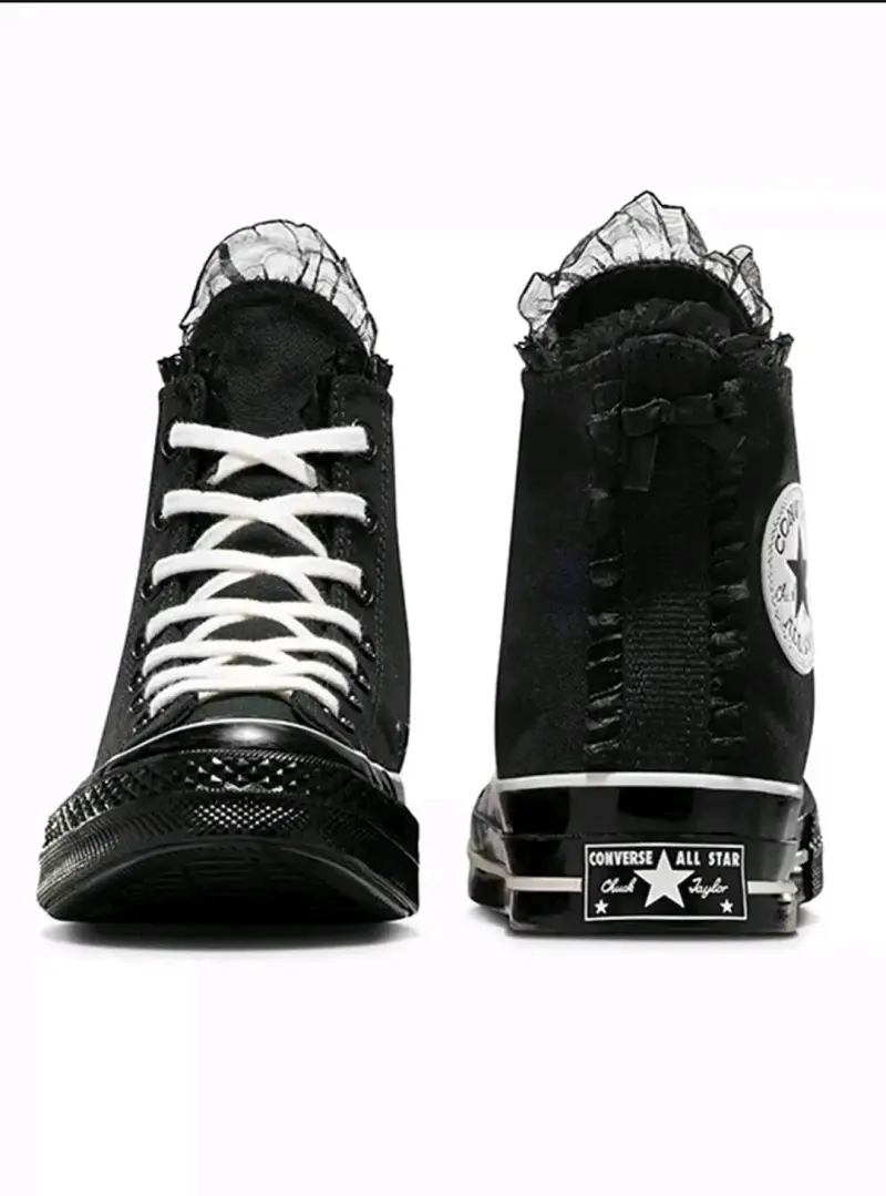Zapatillas Negras Converse Chuck Originales - 6