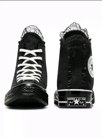 Zapatillas Negras Converse Chuck Originales - miniatura 6