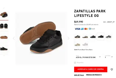 Zapatillas Puma Park Lifestyle negras - miniatura 5