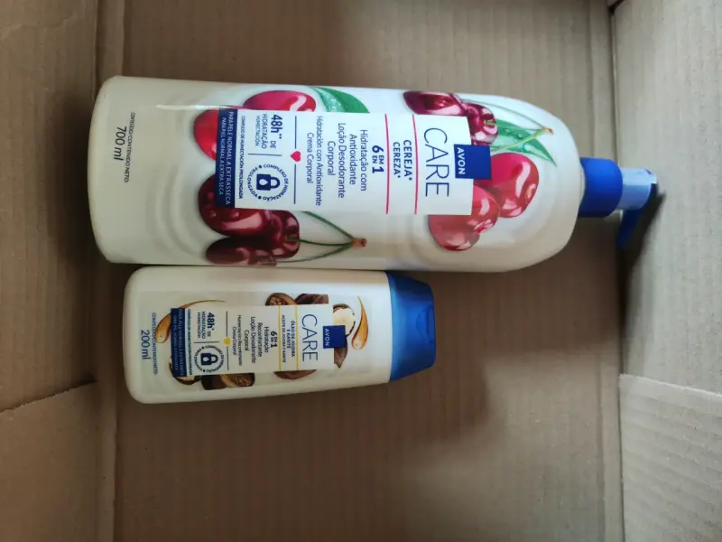 Set de lociones corporales Avon Care antioxidante