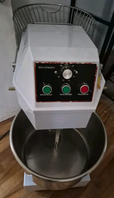 Amasadora industrial 12 kg acero inoxidable - miniatura 5