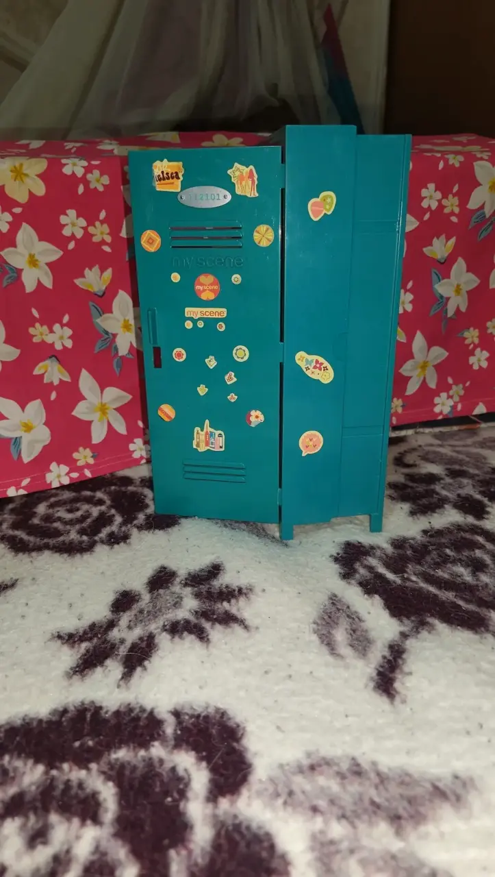 Mini casillero My Scene con stickers - 4