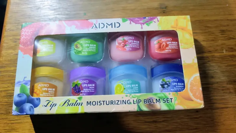 Set de bálsamos labiales ADMD variados