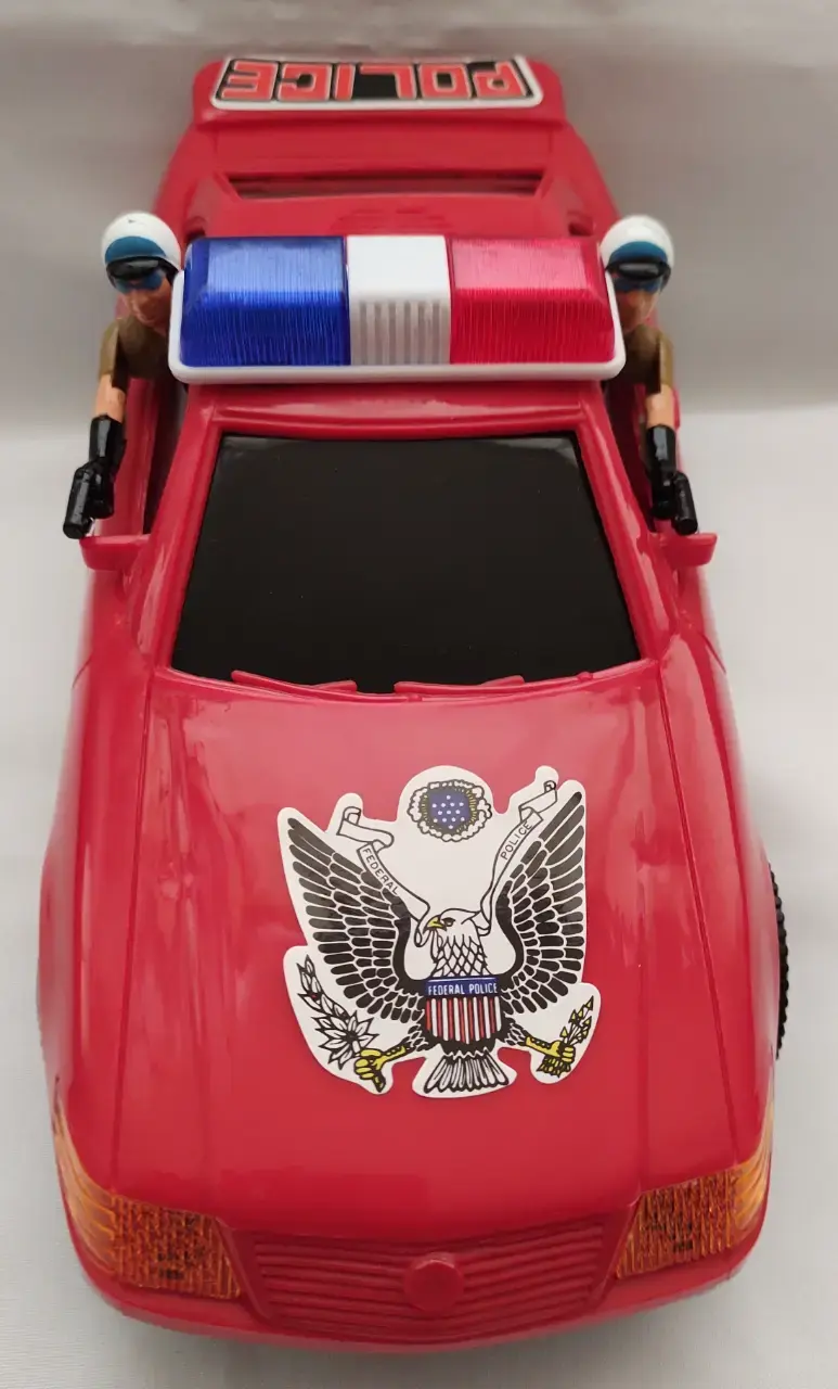 Auto Juguete Policial Vintage Nuevo en Caja¡¡¡ - 5