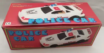 Auto Juguete Policial Vintage Nuevo en Caja¡¡¡ - miniatura 6