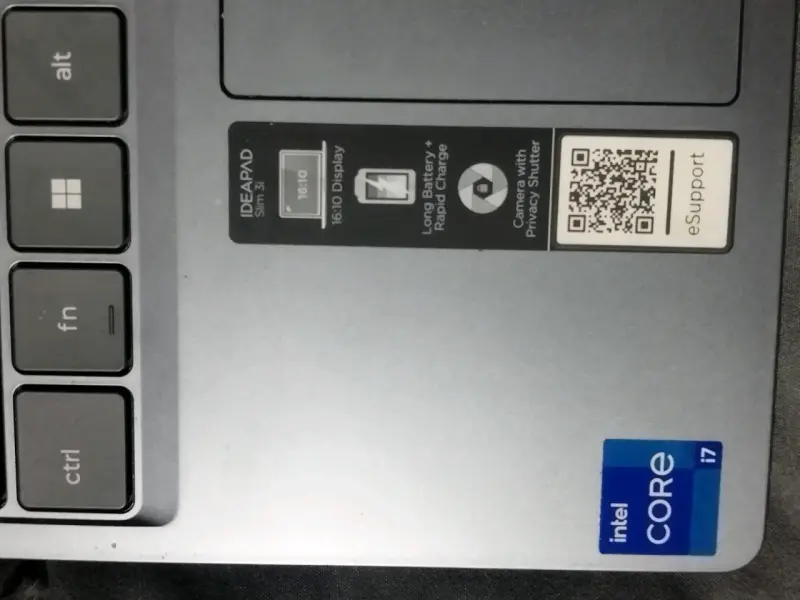 Laptop Lenovo IdeaPad Slim 3 i7 13th Gen - 4