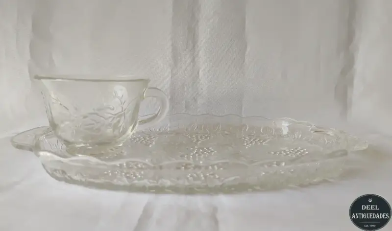 Bandeja c/ taza Anchor Hocking Vintage - 2