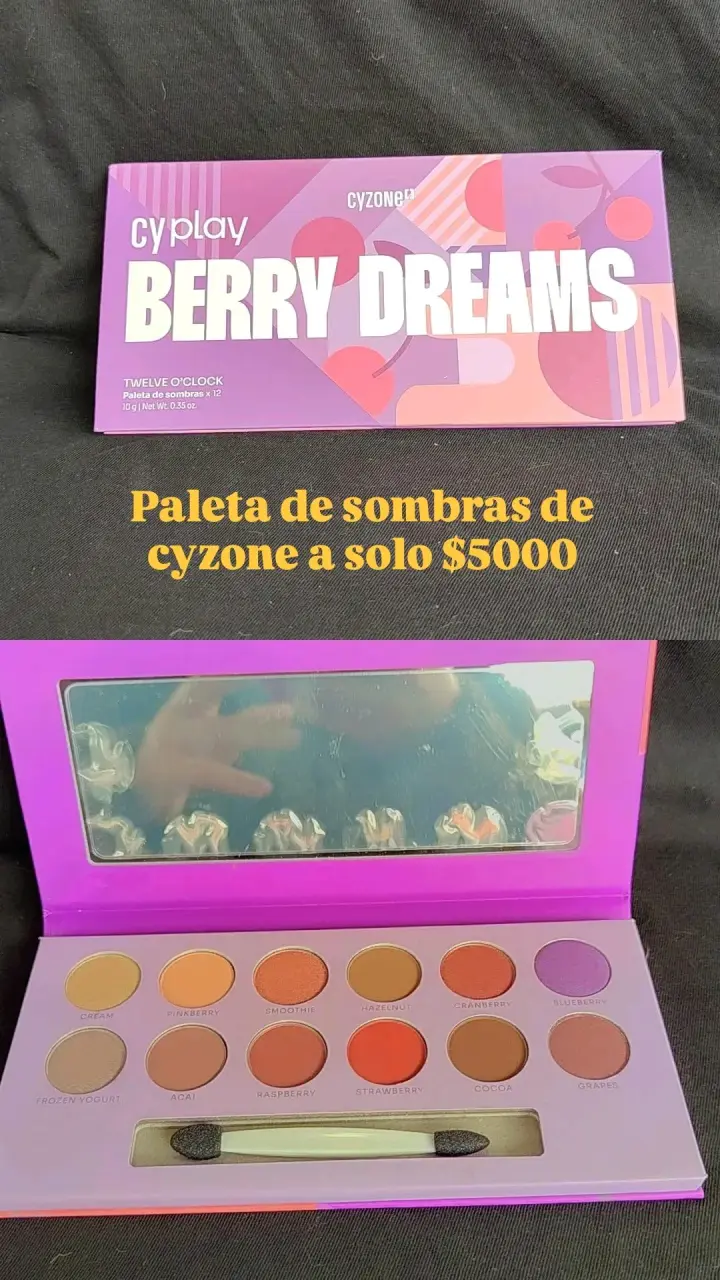 Paleta de sombras Cyzone Sunset Heat - 2
