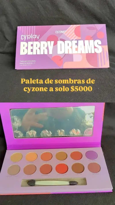 Paleta de sombras Cyzone Sunset Heat - miniatura 2