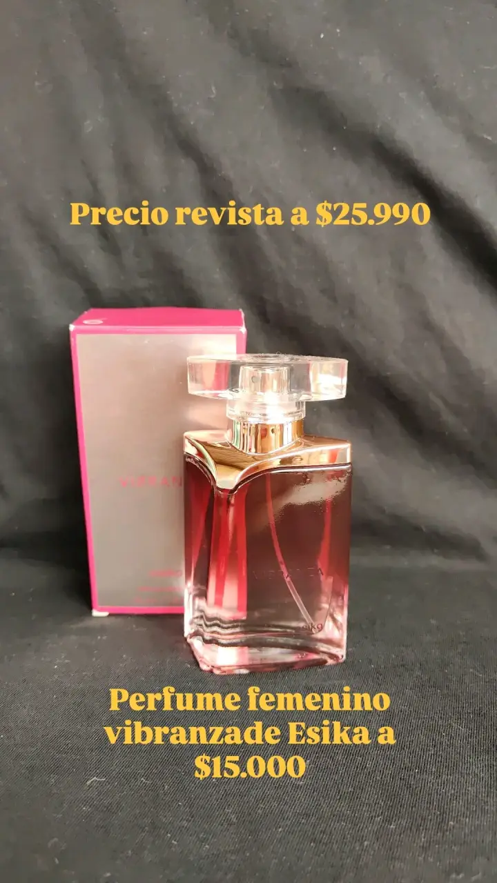 Perfume femenino Vibranza de Ésika
