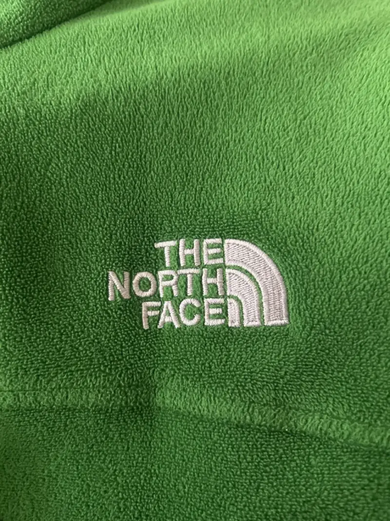 Polar TNF verde cierre completo - 2