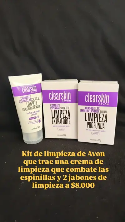 Kit de limpieza facial Avon Clearskin carbón - miniatura 2