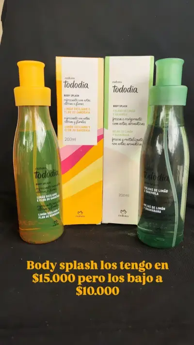Body Splash Natura Tododia 200ml - miniatura 1