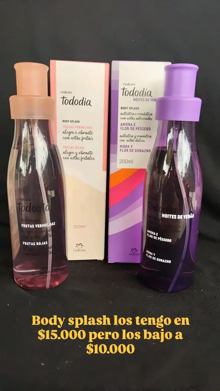 Body Splash Natura Tododia 200ml - 2