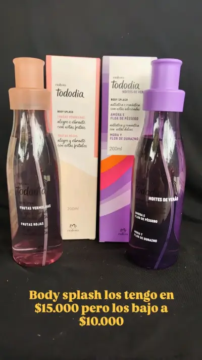 Body Splash Natura Tododia 200ml - miniatura 2