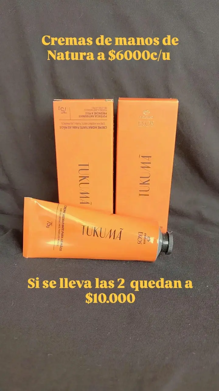 Crema de manos Natura Ekos Tukuma