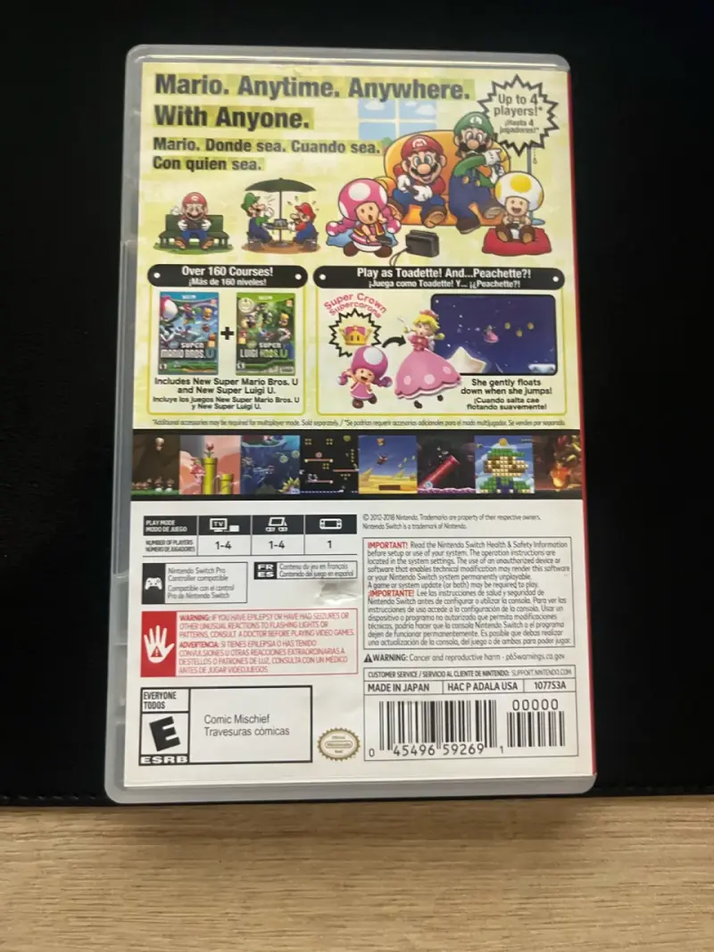 Juego Nintendo Switch New Super MarioBros U Deluxe - 2