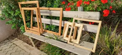 Conjunto de bastidores de madera decorativos - miniatura 3