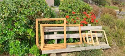 Conjunto de bastidores de madera decorativos - miniatura 4