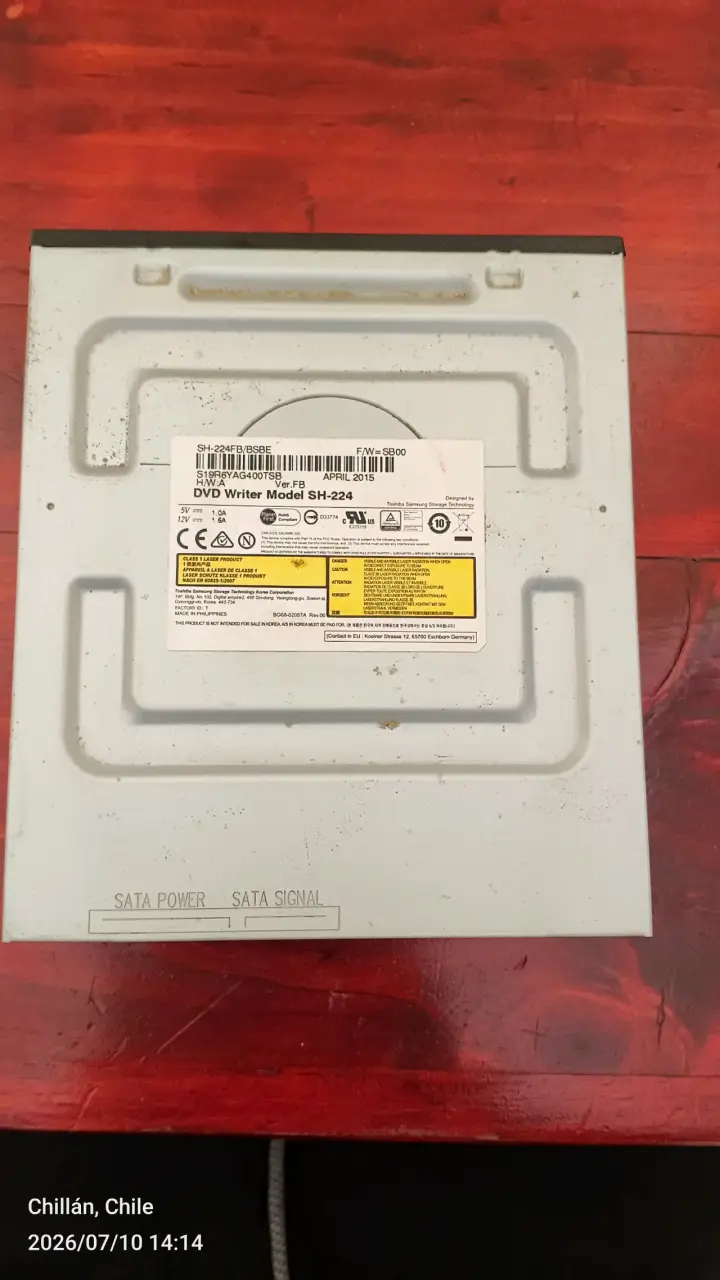 Grabadora de DVD Samsung SH-224 - 2