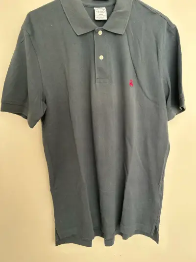 Polo Brooks Brothers Gris L - miniatura 1