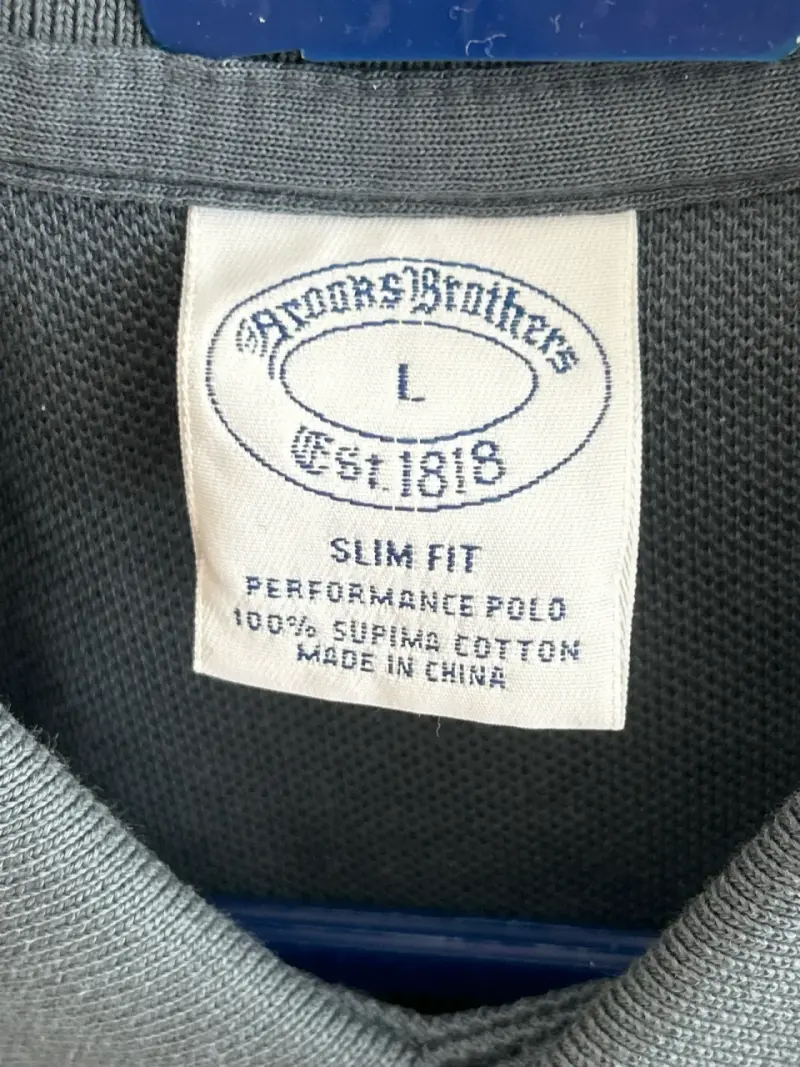 Polo Brooks Brothers Gris L - 2