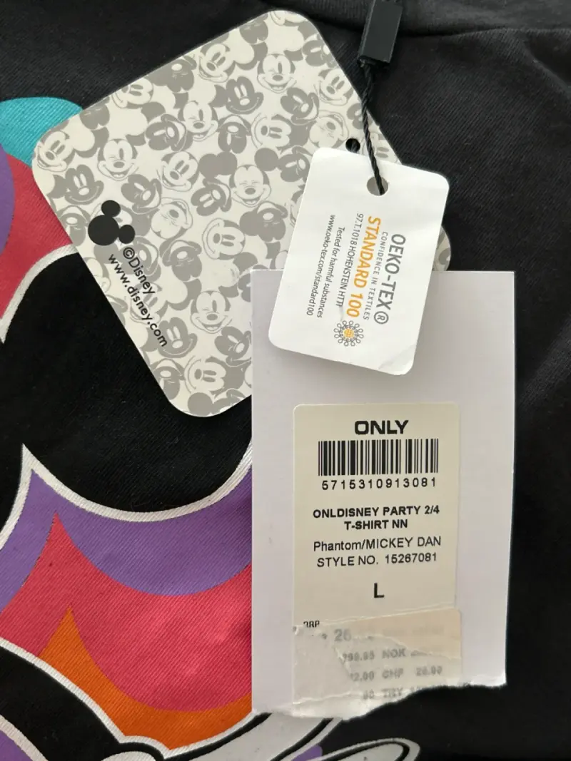Polera Crop ONLY x Disney Mickey Talla L - 3
