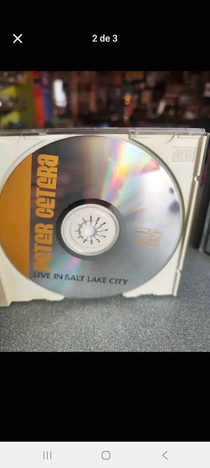 CD Peter Cetera Live at the Salt Lake City - 2